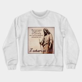 Zechariah 2:10 Crewneck Sweatshirt